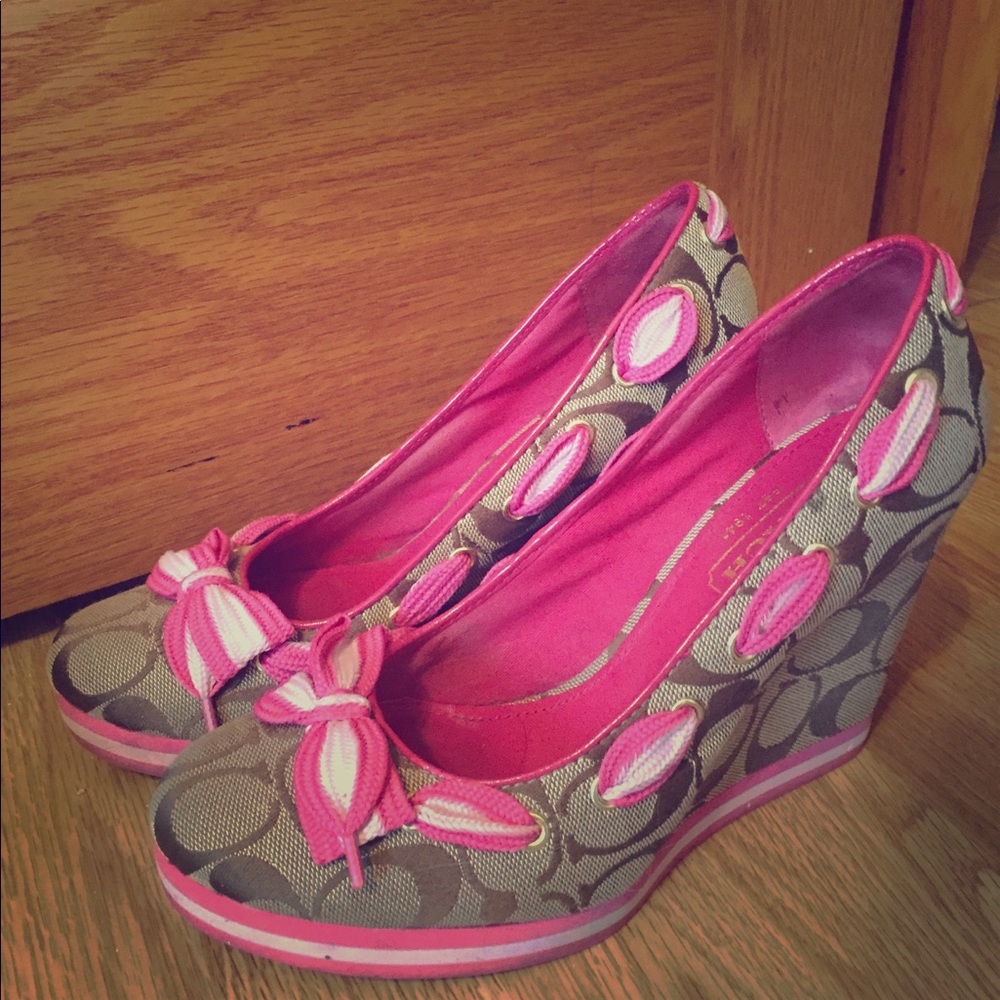 Coach Wedge Sandals